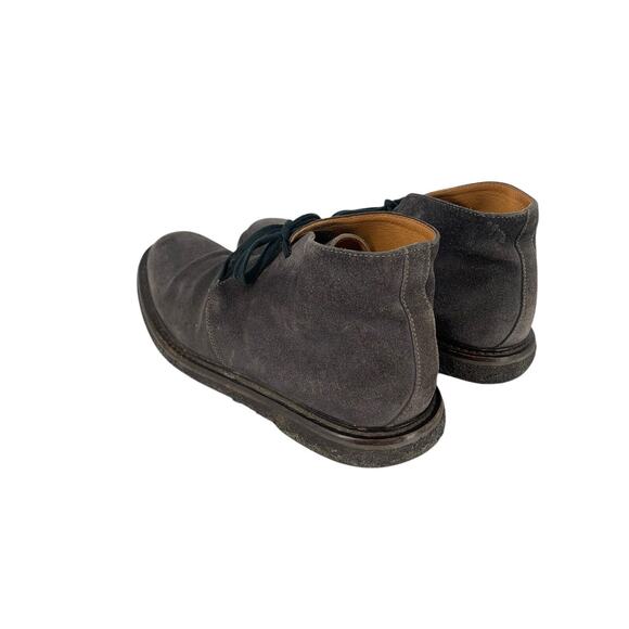 M. Gemi Italy Suede Chukka Boots Ankle Gray Size 42.5 Mens - Picture 11 of 14